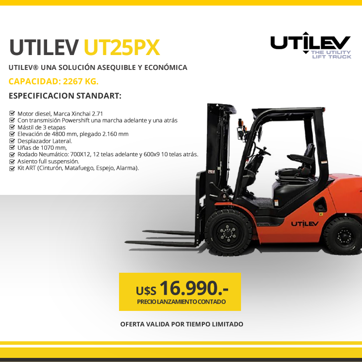 utilev ut25px